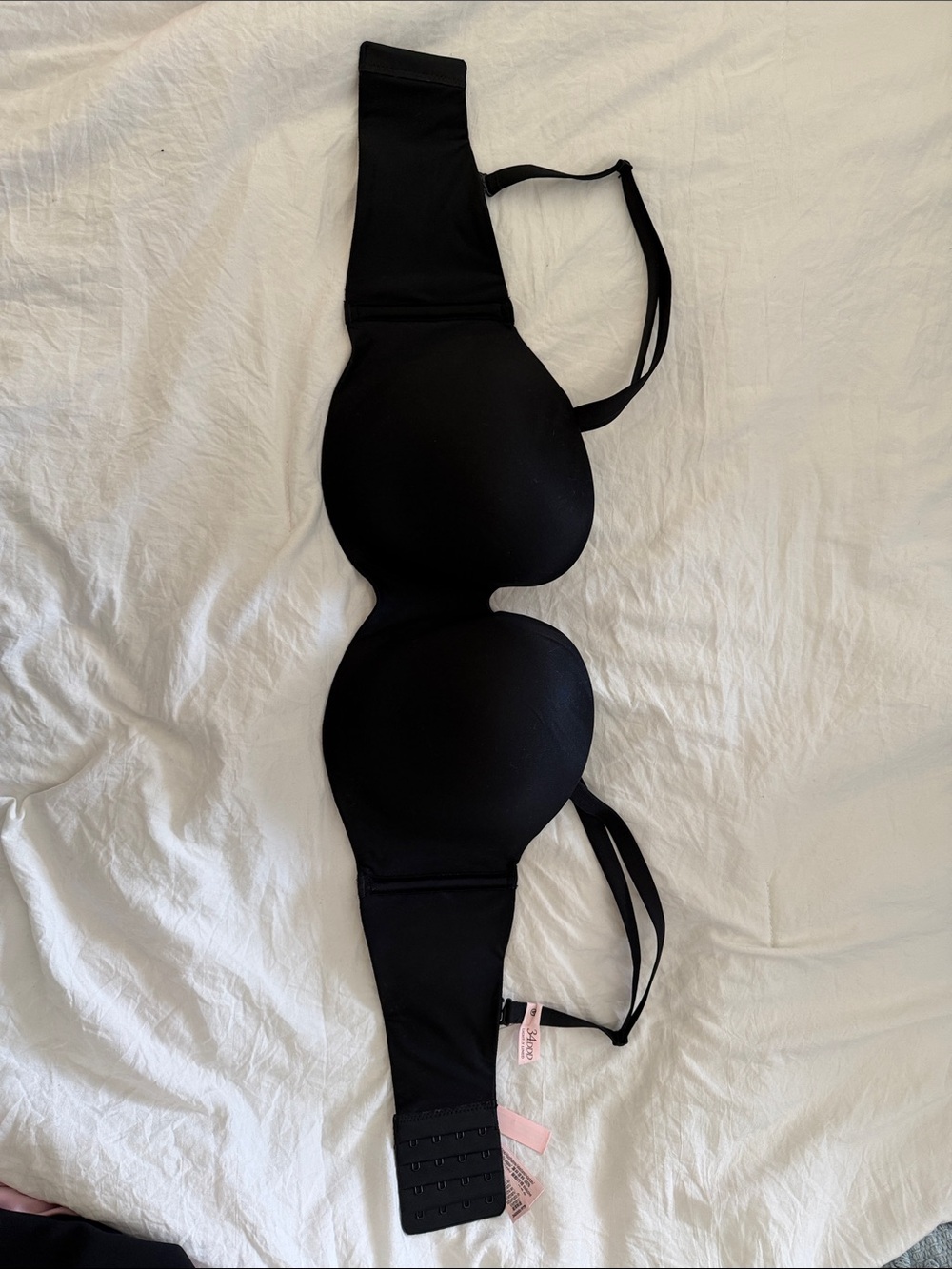 Victoria's Secret Black Strapless Bra